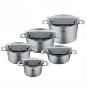 Fissler Phi Collection Ensemble de casseroles 4 pièces + grande marmite