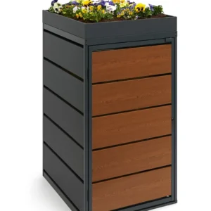 Green Plant Habillage Chêne Gris anthracite / Bois | 1 conteneur