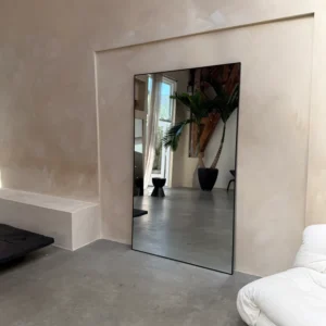 MIROIR MEGA GROTE AURA | 200 cm x 120 cm Noir