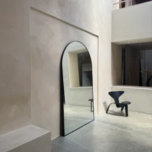 MIROIR MEGA MOON | 200 cm x 120 cm Noir