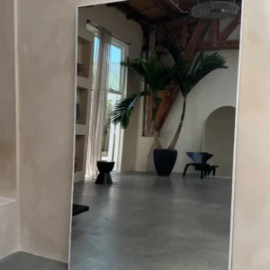 MEGA GROTE SPIEGEL AURA | 200 cm x 120 cm wit