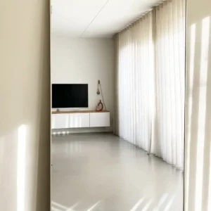Finn Rechthoekige spiegel 215×110 cm – Greige