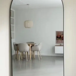 Maj Miroir en arche 215×110 cm – Noir