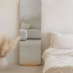 Ivar Frameless Rechthoekige spiegel met afgeronde hoek Frameless 170×50 cm