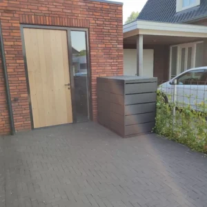 Kuba Store Habillage Métal Noir | 2 Conteneurs