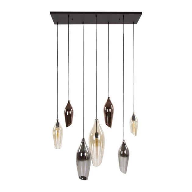 Lucario 7-lichts Hanglamp industrieel – Image 4