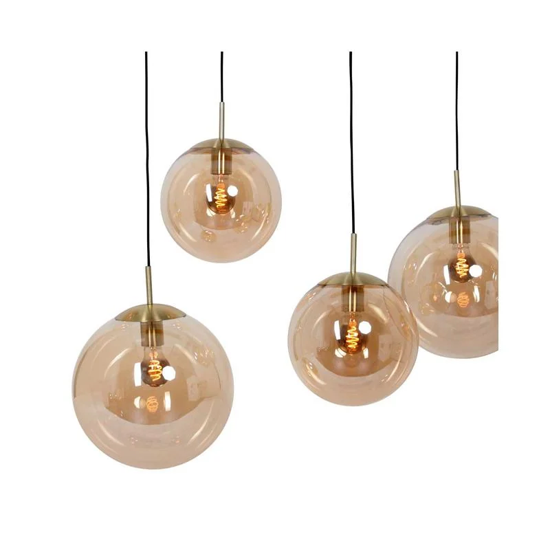 Maya 6-lichts Hanglamp Amber – Image 5