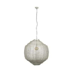 Meezan 1-lichts Hanglamp Grijs 70cm