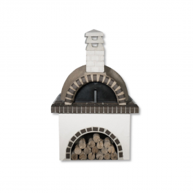 Pizzaoven Sxistolithos Grey Firebrick Large