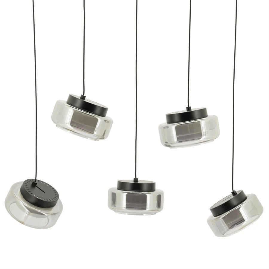 Pivot 5-lichts getrapte Hanglamp – Image 2