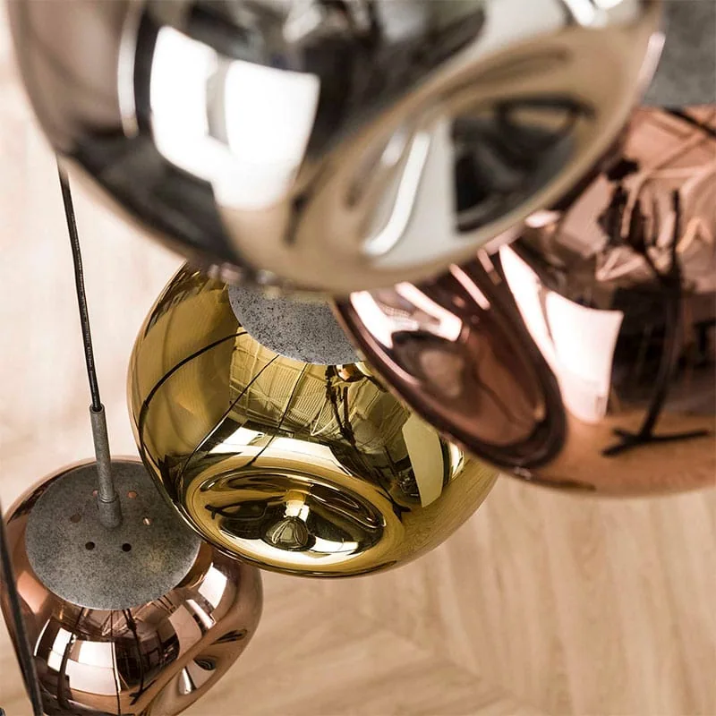 Solaro 7-lichts Hanglamp rond getrapt industrieel – Image 4