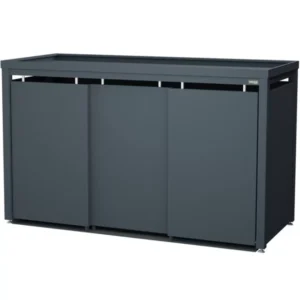 StyleOUT® BLANK Habillage Anthracite – Aluminium | 3 Conteneurs (copie)