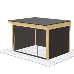 DHZ Overkapping Tivano by Gadero - Douglas 400 x 300 cm - Type 2