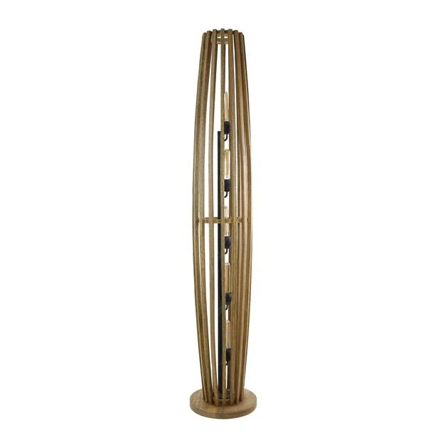 Vincent 5-lichts Vloerlamp XL Mangohout – Image 6
