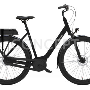 Batavus Altura CP Plus Flex accu Dames 7 Smokingblack matt