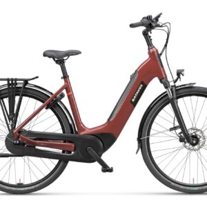 Batavus Altura E-go Power Pro 5V BES3 Elektrische Fiets 500Wh Mahonierood