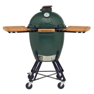 Big Green Egg Large – avec support et tablettes latérales en acacia