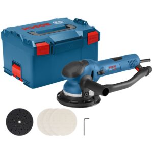 Bosch Bleu 0601257101 GET 75-150 Professional Ponceuse excentrique 150 mm dans L-Boxx
