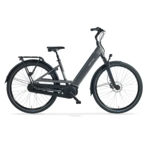 Cortina E-Fello Elektrische Damesfiets Iron Black Matte 8V Bosch AL+ MM