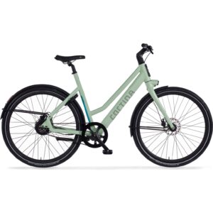 Cortina E-Lett Elektrische Damesfiets PRM Pastel Green Matt DB 36
