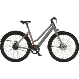 Cortina E-Lett Squirrel Grey Matt PRM Elektrische Damesfiets DB 36v