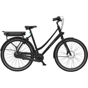 Cortina E-Tide Elektrische Damesfiets SD FM 7Versnellingen Jet Black