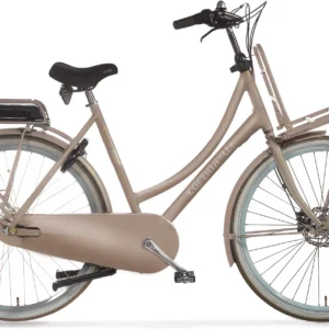 Cortina E-U4 elektrische familybike Bruin 7Versnellingen