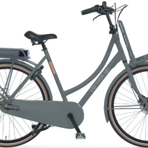 Cortina E-U4 elektrische transportfiets Mat Grijs 7V