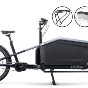 Cube Cargo Hybrid Bosch Elektrische Bakfiets Flashgrijs