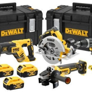 Dewalt DCK623P3-QW Pack avantage 3x 18 V 5,0 Ah XR Li-Ion 6 pièces dans Coffre ToughSystem