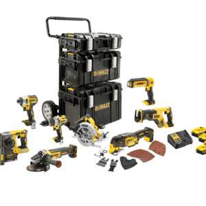 DeWalt DCK853P4-QW Pack combiné 8 pièces XR 18 Volt 5,0 Ah Li-Ion incl. 4 batteries