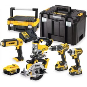 DeWalt DCK551P3T-QW Ensemble Combo 18 V 3 x 5,0 Ah - Pack avantage 5 pièces