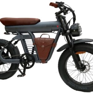 Diablo fatbikes Diablo Fat Boy elektrische fiets (Mat Grijs/Bruin)