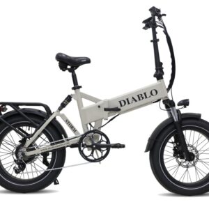 Diablo fatbikes Diablo Storm elektrische fiets (Grijs)