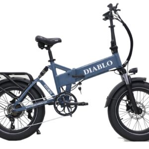 Diablo fatbikes Diablo Storm elektrische fiets (Donkerblauw)
