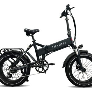 Diablo fatbikes Diablo Storm elektrische fiets (Mat Zwart)