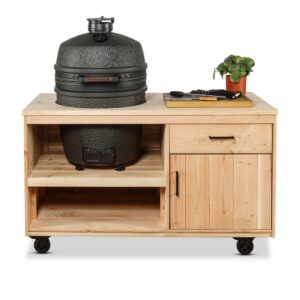 Cuisine d’extérieur Kansas Storage + Big Green Egg