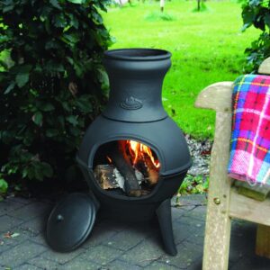 Esschert Chauffage de terrasse en fonte – Petit modèle