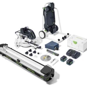 Festool 577958 Scie à onglets radiale sans fil Kapex KSC 60 EB 5,0 I-UG-Set