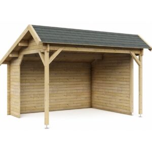 Kiosque 3832 Interflex 380x320x282cm Épaisseur des parois 40 mm