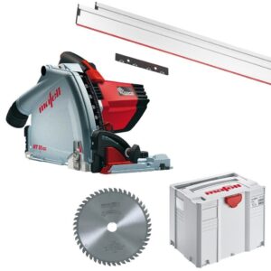 Mafell MT55CC2xF160 MT55 cc Invalzaag Midi-MAX in T-Max met 2 x geleidingsliniaal F160 en koppelstuk