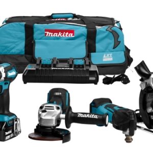 Makita DLX8026TW1 Kit combiné 18V – 3 x 5,0 Ah