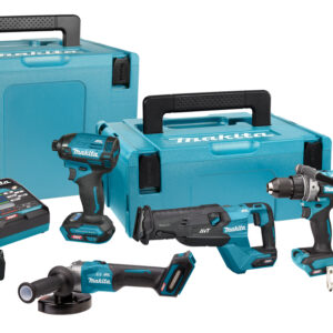 Makita DK401NX | Combiset XGT 40 V Max | 4 machines | 2 × 4,0 Ah Li-Ion | en M-Box