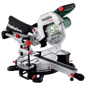 Metabo 614216920 KGS 18 LTX BL 216 Scie à onglets radiale sans fil 216mm 18V 4.0Ah Li-Ion