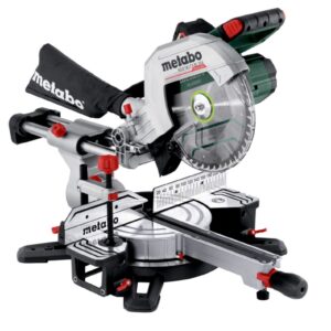 Metabo 614254810 KGS 18 LTX BL 254 Scie à onglets radiale sur batterie 254 mm 18 V 8,0 Ah LiHD