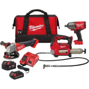 Milwaukee 4933498576 M18 FPP3AK-523B Set combo - 3 machines 18 V 2x5.0 / 1x2.0 Ah Li-Ion dans sac