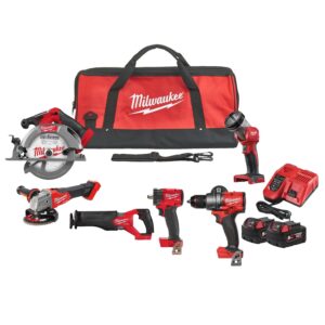Milwaukee 4933498658 M18 FPP6G3-502B M18 FUEL™ Powerpack 6 machines 18V 5.0Ah Li-Ion dans sac