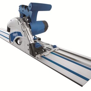 Scheppach 5901802915 PL55 Scie circulaire plongeante 160 mm + 2 x rails 700 mm + pièce de jonction