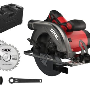 SKIL SW1E5830GA Scie circulaire 66 mm 1400 W dans mallette + 2 lames de scie