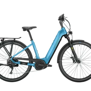 Victoria eManufaktur 12.9 elektrische damesfiets 11V aqua mat blauw